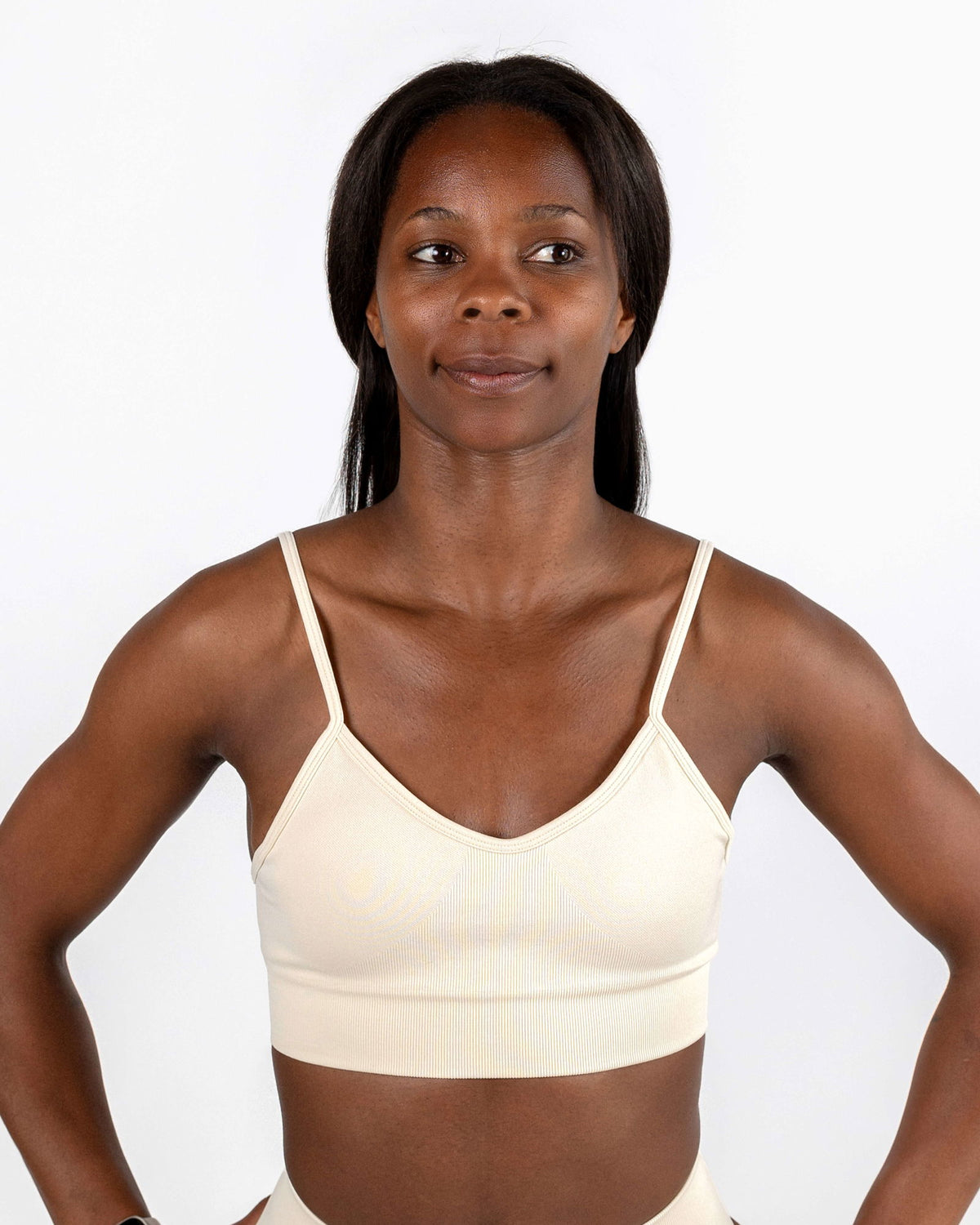 Ivory Motion Bra - Dellaura Activewear